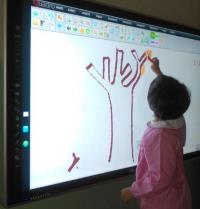 schermo interattivo infanzia